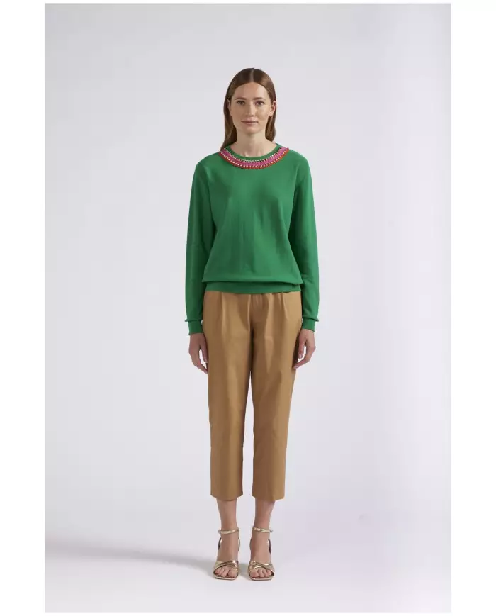 CafèNoir Maglia Verde - Glamour Calzature