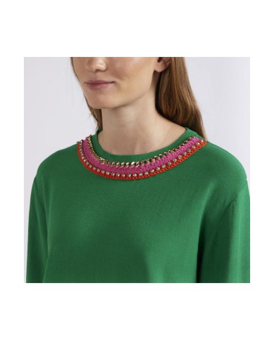 CafèNoir Maglia Verde - Glamour Calzature CafèNoir Maglia Verde - Glamour Calzature