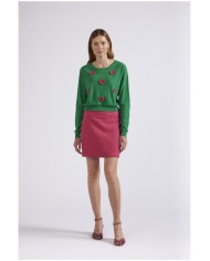 CafèNoir Maglia Verde - Glamour Calzature CafèNoir Maglia Verde - Glamour Calzature