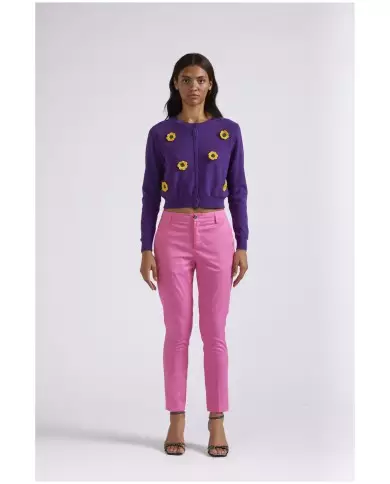 CafèNoir Cardigan Viola - Glamour Calzature