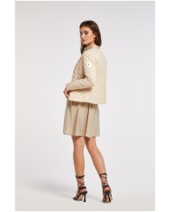 CafèNoir Piumino Beige - Glamour Calzature