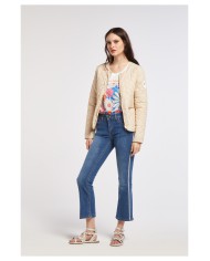 CafèNoir Giubbino Beige - Glamour Calzature