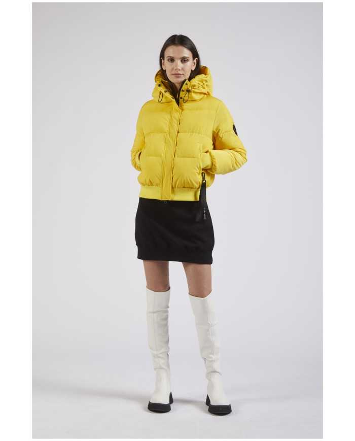 CafèNoir Piumino Giallo - Glamour Calzature CafèNoir Piumino Giallo - Glamour Calzature