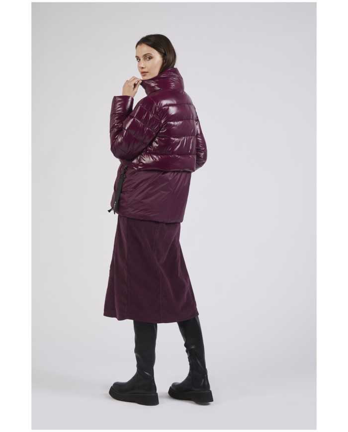 CafèNoir Piumino Viola - Glamour Calzature CafèNoir Piumino Viola - Glamour Calzature
