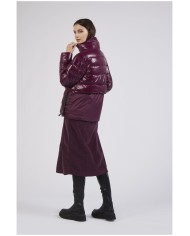 CafèNoir Piumino Viola - Glamour Calzature CafèNoir Piumino Viola - Glamour Calzature