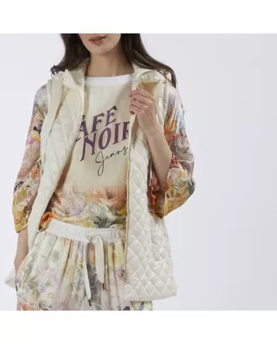 CafèNoir Gilet Avorio - Glamour Calzature