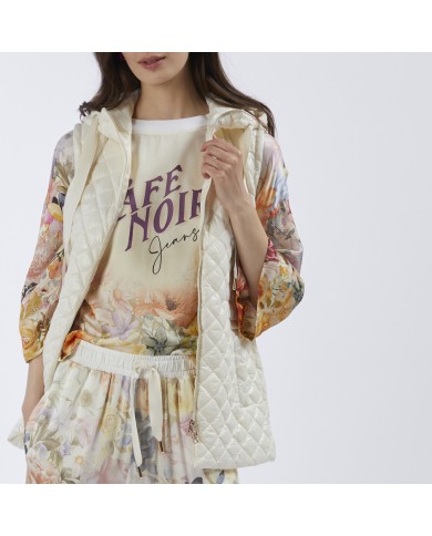 CafèNoir Gilet Avorio - Glamour Calzature