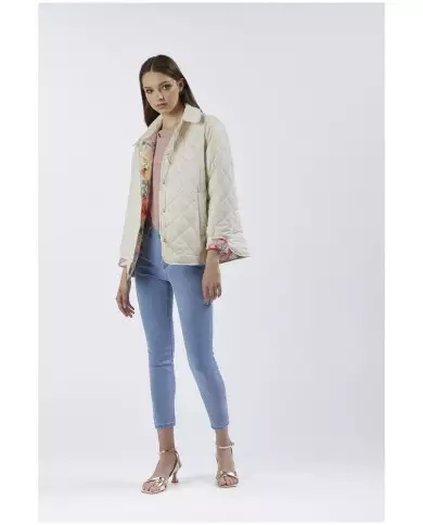 CafèNoir Piumino Avorio - Glamour Calzature