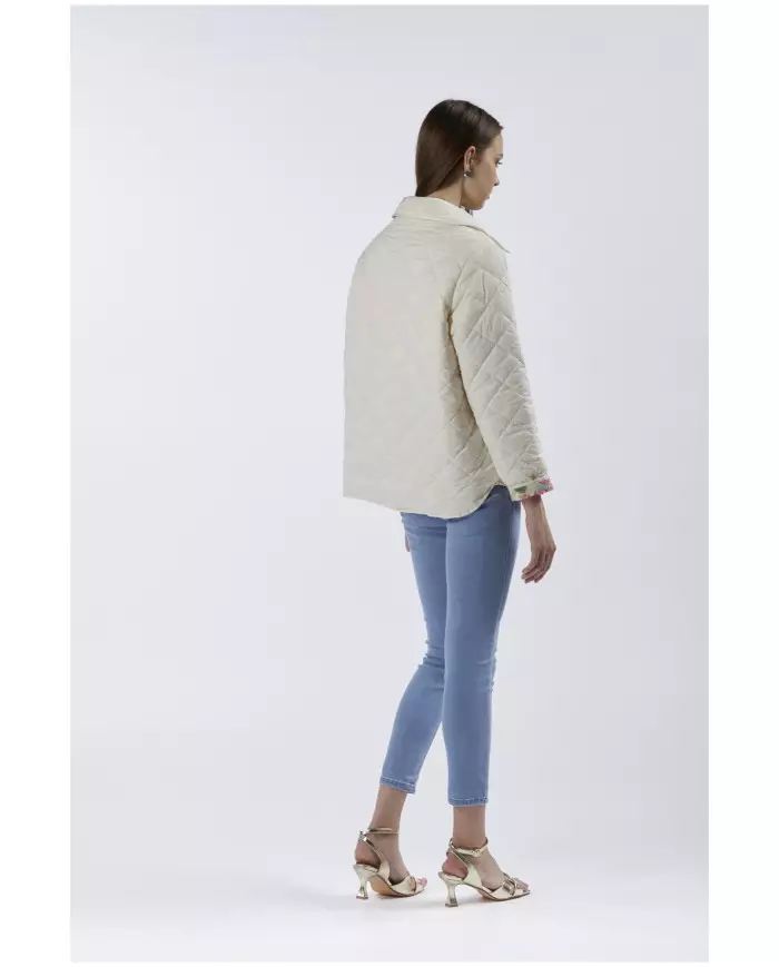 CafèNoir Piumino Avorio - Glamour Calzature