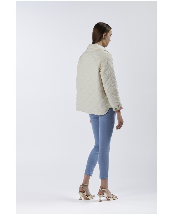 CafèNoir Piumino Avorio - Glamour Calzature