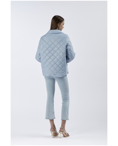 CafèNoir Piumino Azzurro - Glamour Calzature CafèNoir Piumino Azzurro - Glamour Calzature