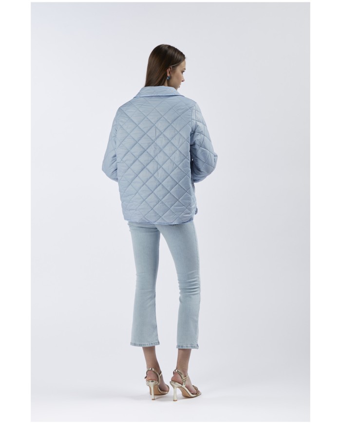 CafèNoir Piumino Azzurro - Glamour Calzature