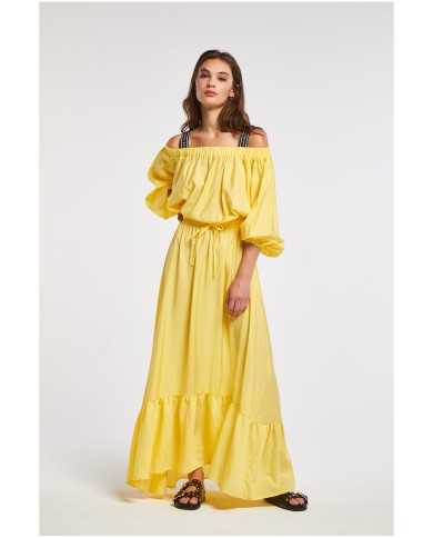 CafèNoir Gonna Giallo - Glamour Calzature