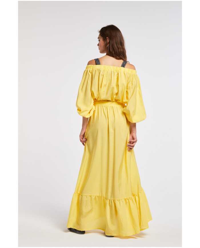 CafèNoir Gonna Giallo - Glamour Calzature