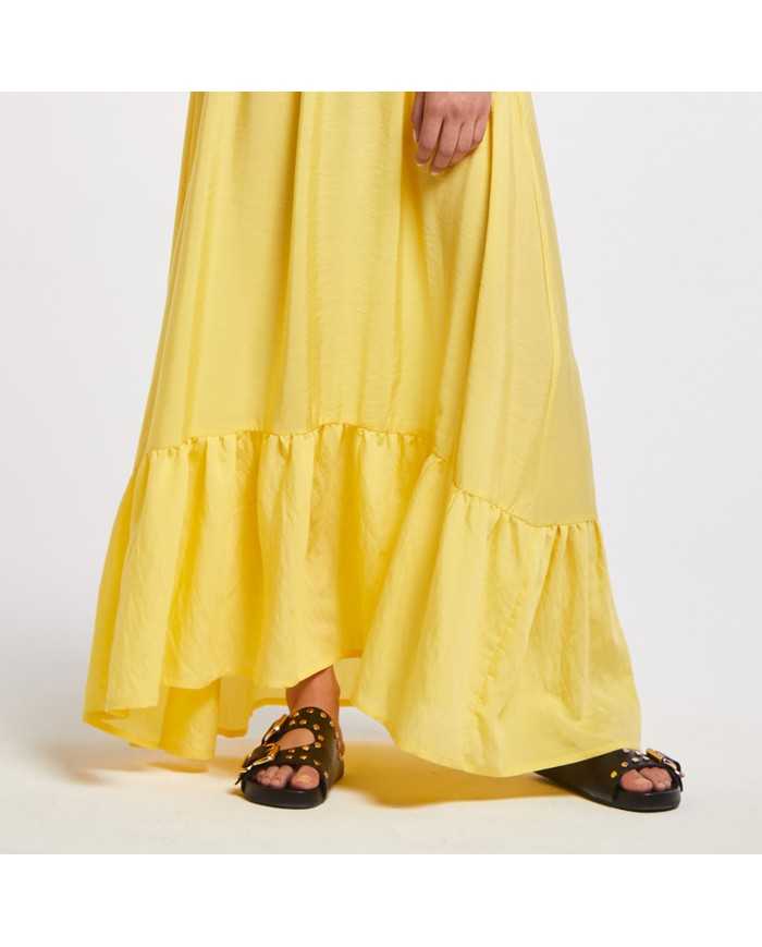 CafèNoir Gonna Giallo - Glamour Calzature