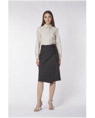 CafèNoir Gonna con fusciacca Nero - Glamour Calzature