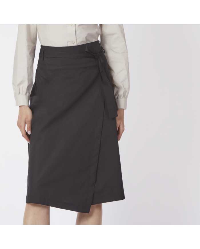 CafèNoir Gonna con fusciacca Nero - Glamour Calzature