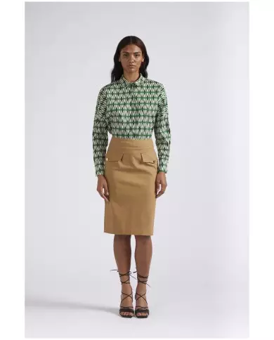 CafèNoir Gonna Cuoio - Glamour Calzature