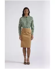 CafèNoir Gonna Cuoio - Glamour Calzature