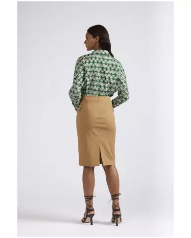 CafèNoir Gonna Cuoio - Glamour Calzature