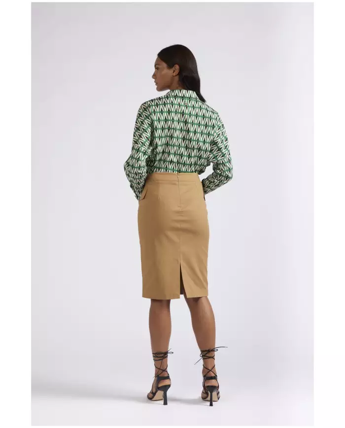 CafèNoir Gonna Cuoio - Glamour Calzature