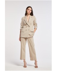 CafèNoir Pantalone Beige - Glamour Calzature
