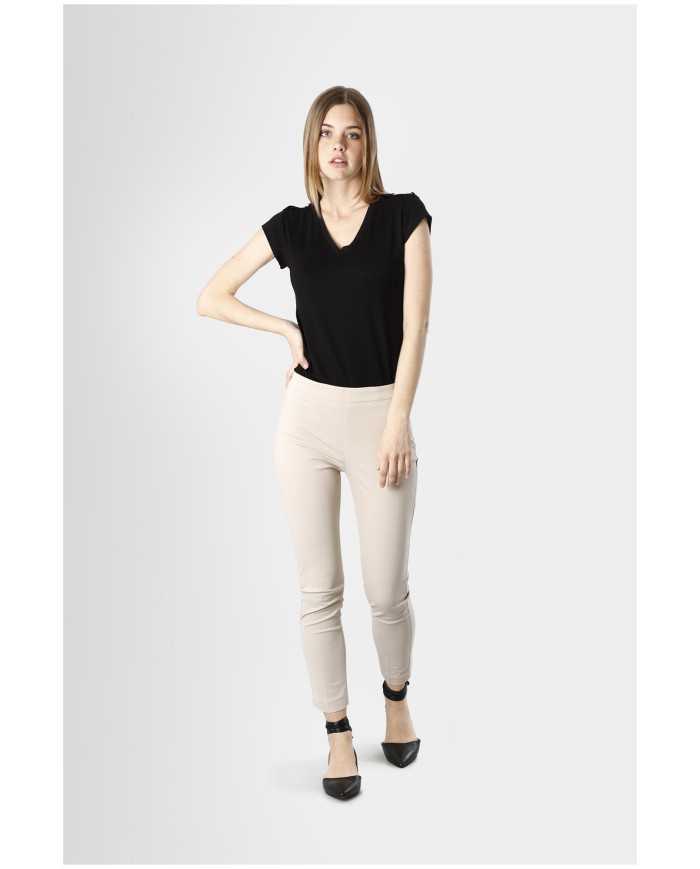 CafèNoir Pantalone Beige - Glamour Calzature