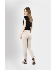 CafèNoir Pantalone Beige - Glamour Calzature