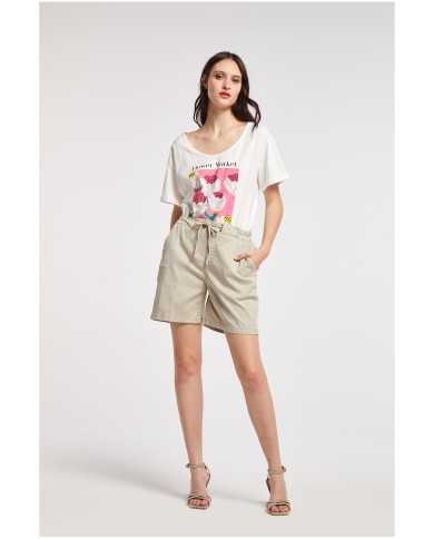 CafèNoir Short Beige - Glamour Calzature