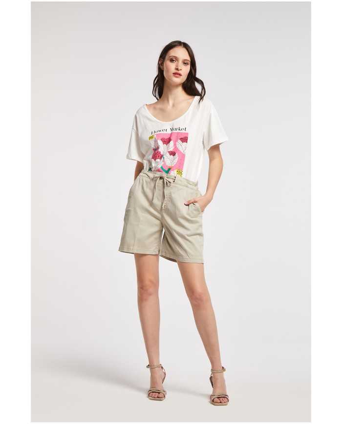 CafèNoir Short Beige - Glamour Calzature