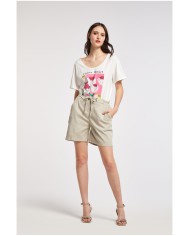 CafèNoir Short Beige - Glamour Calzature