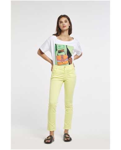 CafèNoir Pantalone Giallo - Glamour Calzature