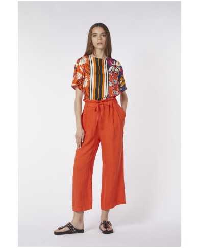 CafèNoir Pantalone Arancio - Glamour Calzature