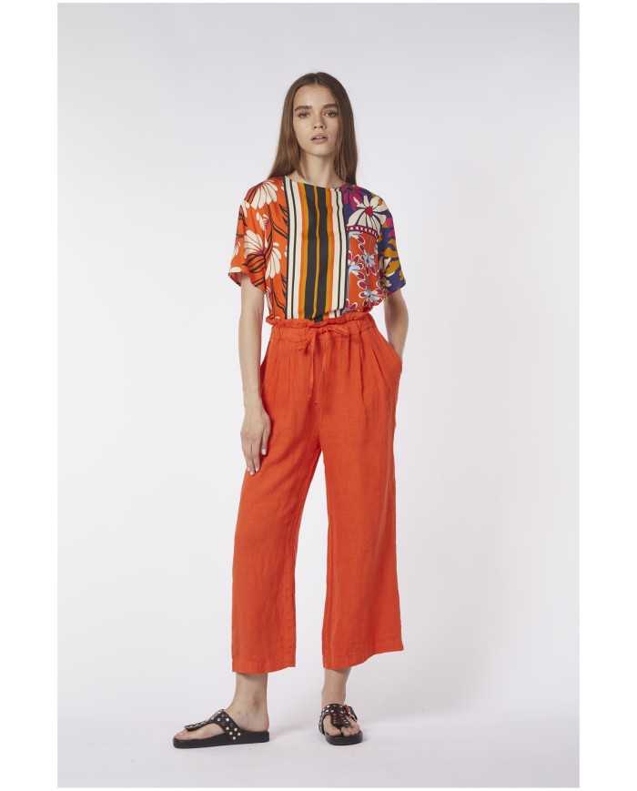 CafèNoir Pantalone Arancio - Glamour Calzature