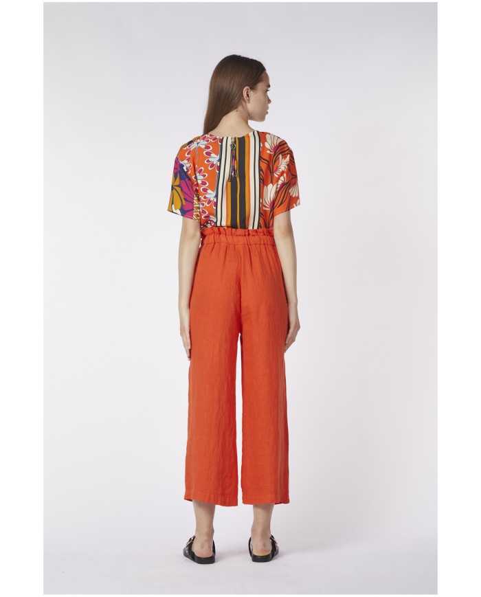 CafèNoir Pantalone Arancio - Glamour Calzature