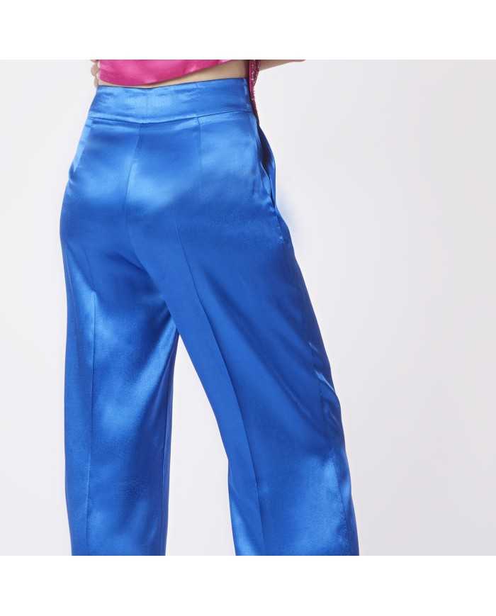 CafèNoir Pantaloni donna Azzurro - Glamour Calzature