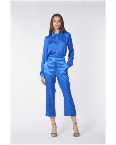 CafèNoir Pantalone Azzurro - Glamour Calzature