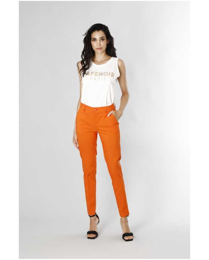 CafèNoir Pantalone Donna Arancio - Glamour Calzature