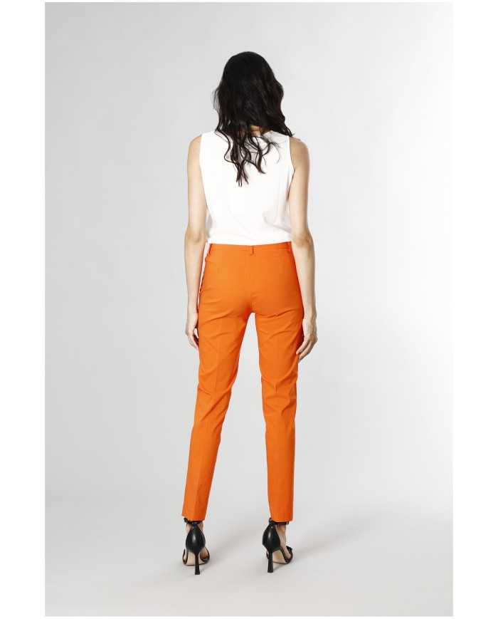 CafèNoir Pantalone Donna Arancio - Glamour Calzature
