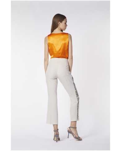 CafèNoir Pantalone Beige - Glamour Calzature