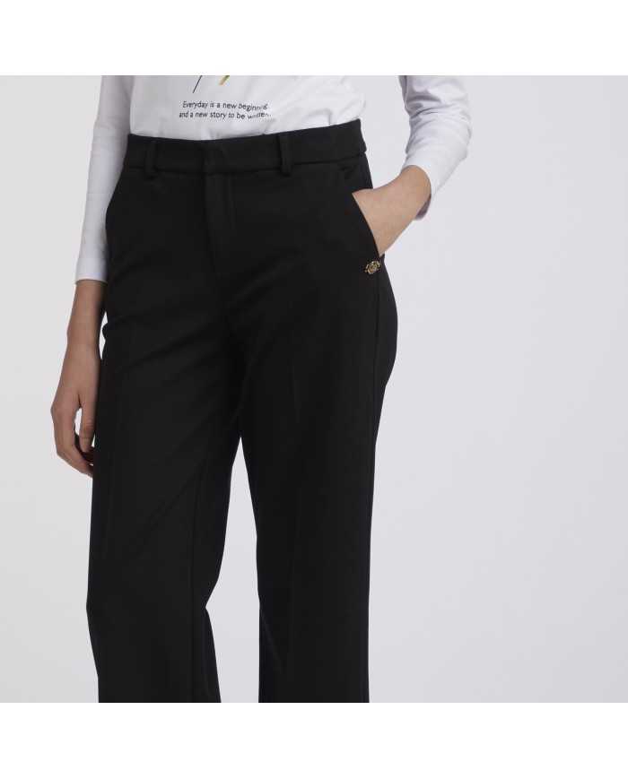 CafèNoir Pantalone Nero - Glamour Calzature CafèNoir Pantalone Nero - Glamour Calzature