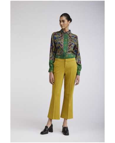 CafèNoir Pantalone Giallo - Glamour Calzature CafèNoir Pantalone Giallo - Glamour Calzature