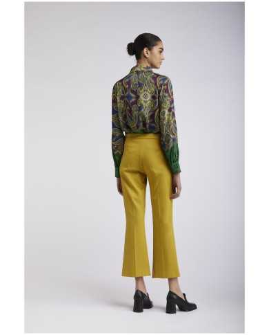 CafèNoir Pantalone Giallo - Glamour Calzature CafèNoir Pantalone Giallo - Glamour Calzature