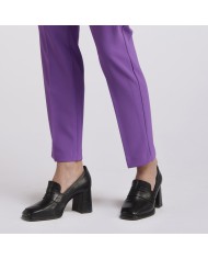 CafèNoir Pantalone Viola - Glamour Calzature