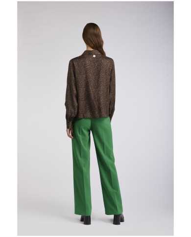 CafèNoir Pantalone Verde - Glamour Calzature CafèNoir Pantalone Verde - Glamour Calzature