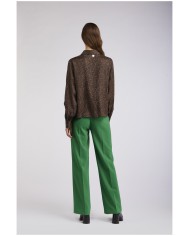 CafèNoir Pantalone Verde - Glamour Calzature CafèNoir Pantalone Verde - Glamour Calzature