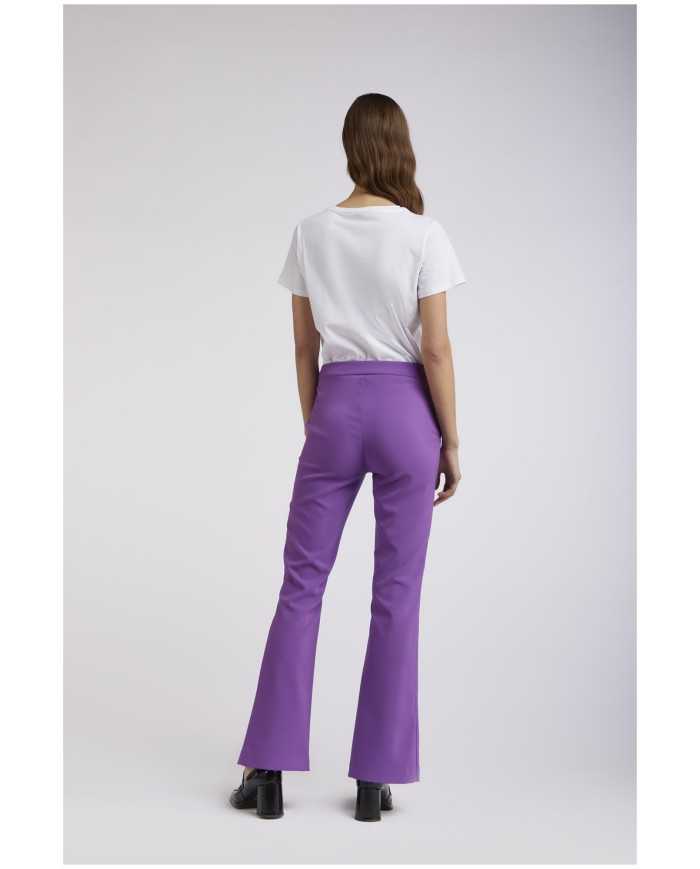CafèNoir Pantalone Viola - Glamour Calzature