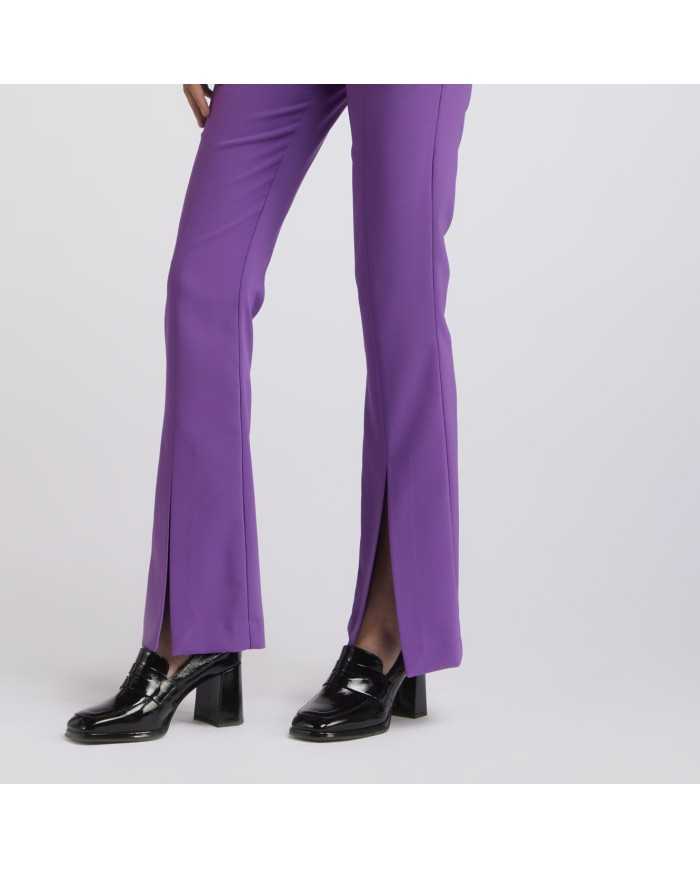 CafèNoir Pantalone Viola - Glamour Calzature