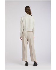 CafèNoir Pantalone Avorio - Glamour Calzature