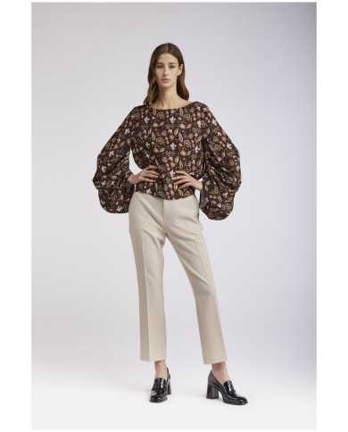 CafèNoir Pantalone Avorio - Glamour Calzature CafèNoir Pantalone Avorio - Glamour Calzature